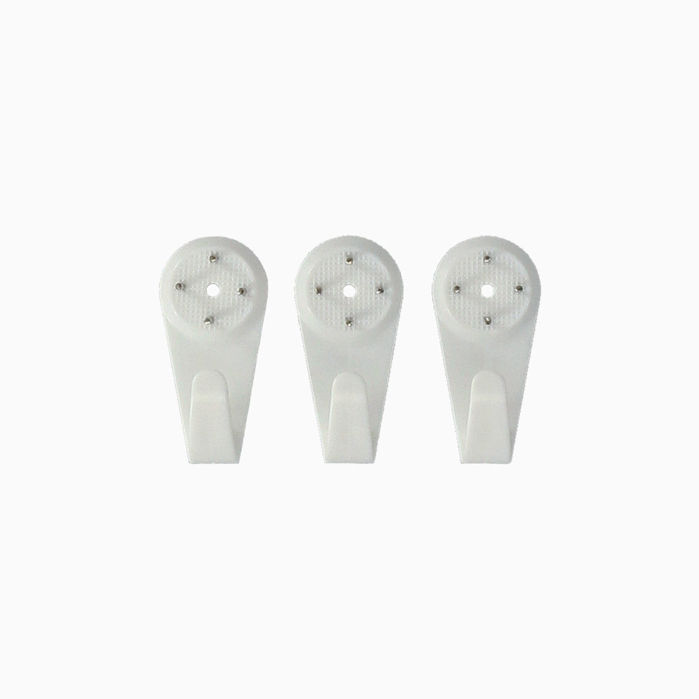 Picture hanging hooks large (3 units blister pack) nail-in