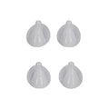 Small white Oryx hook (blister pack of 4 units) adhesive