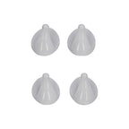 Small white Oryx hook (blister pack of 4 units) adhesive