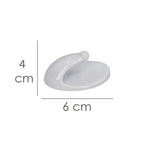 Large white oryx hanger (blister pack of 2 units) adhesive