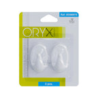 Large white oryx hanger (blister pack of 2 units) adhesive