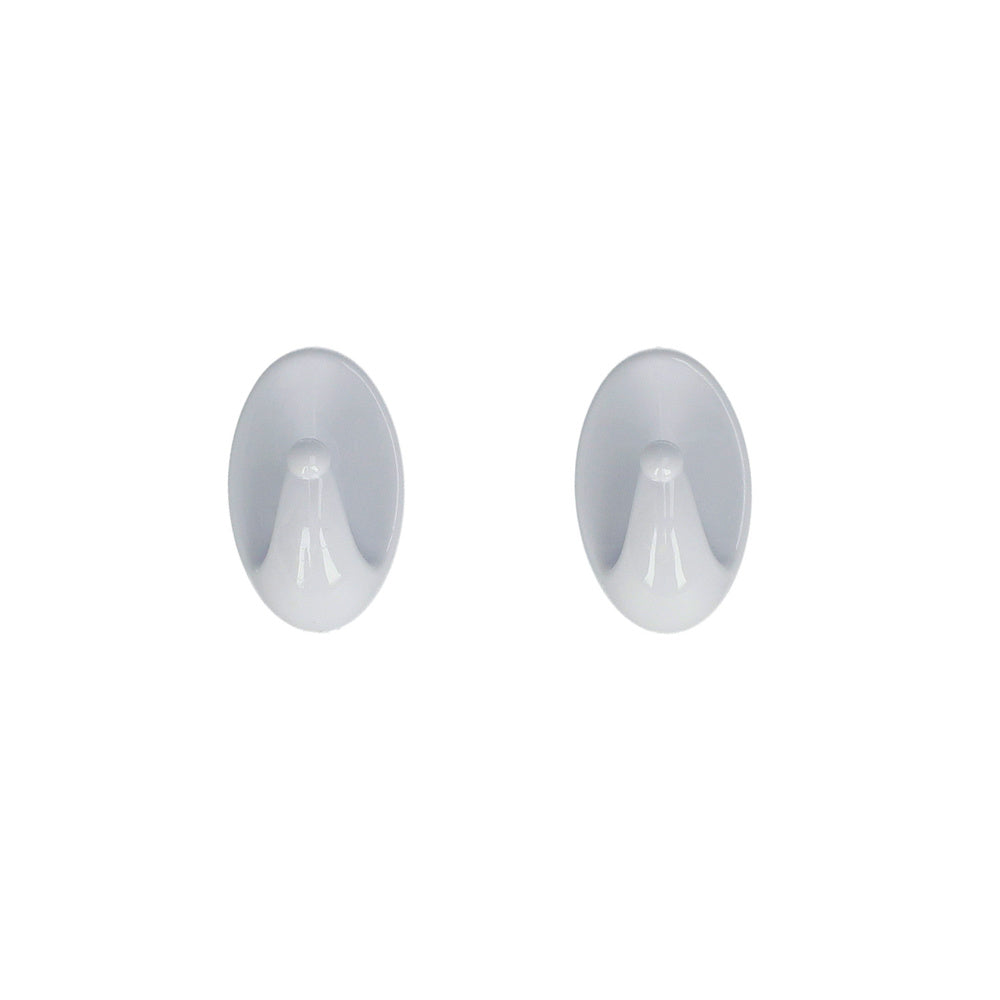 Large white oryx hanger (blister pack of 2 units) adhesive