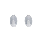 Large white oryx hanger (blister pack of 2 units) adhesive