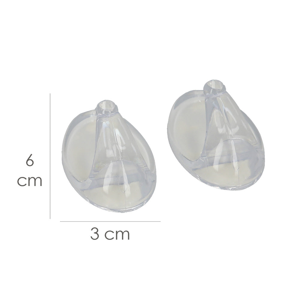 Oryx transparent large hanger (blister 2 units) adhesive