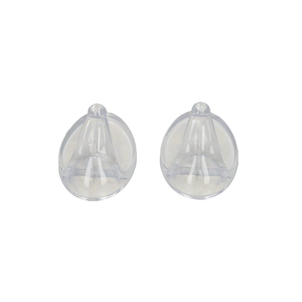 Cabide Oryx transparente grande (blister 2 unidades) adesivo