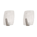 Large Oryx stainless steel hanger (blister pack of 2 units) adhesive