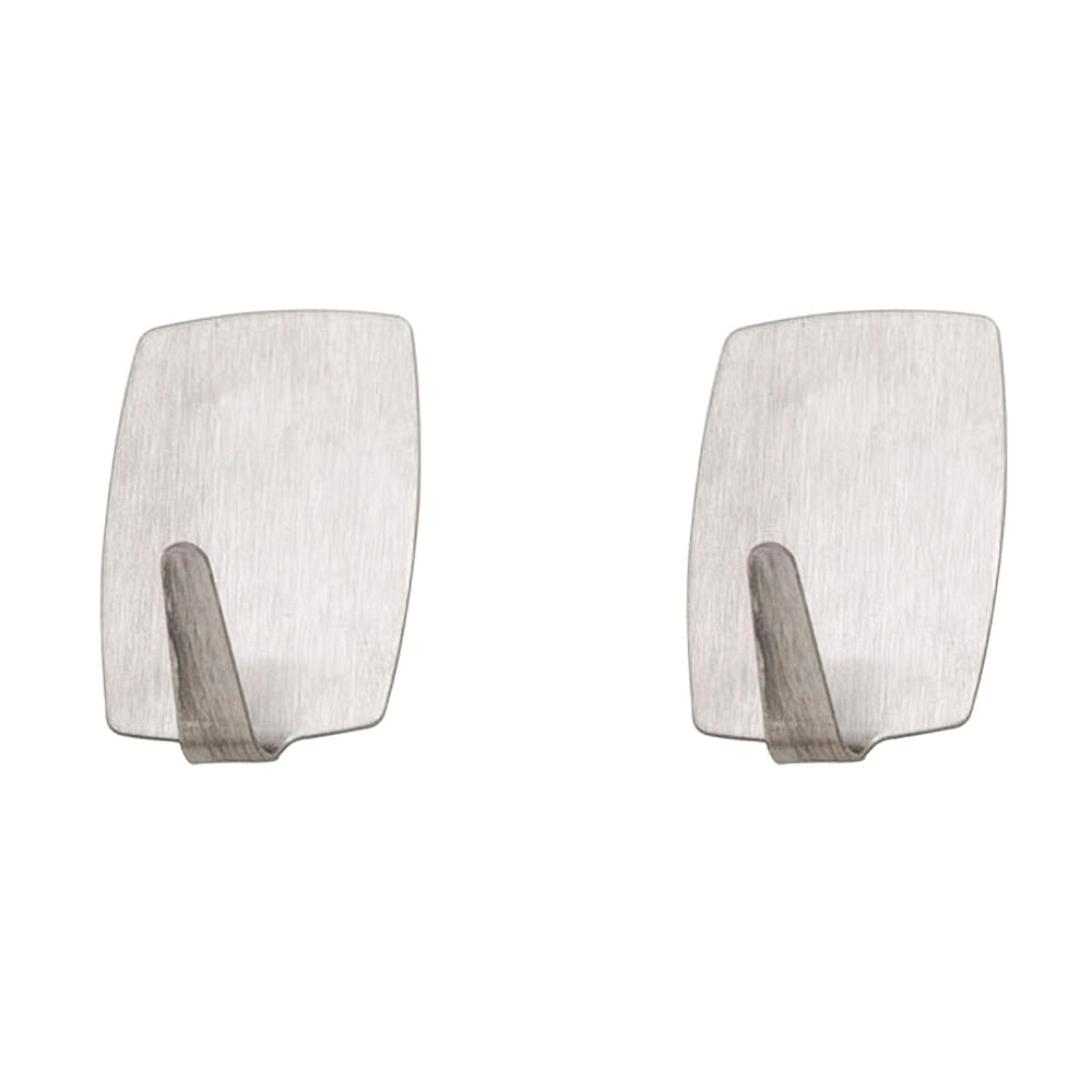 Large Oryx stainless steel hanger (blister pack of 2 units) adhesive