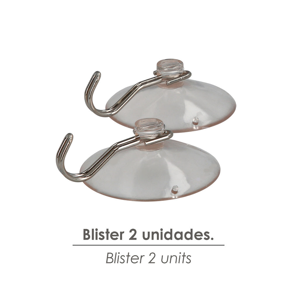 Oryx suction cup hook 50 mm (blister 2 units)