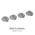 Oryx suction cup hook 38 mm (blister 4 units)