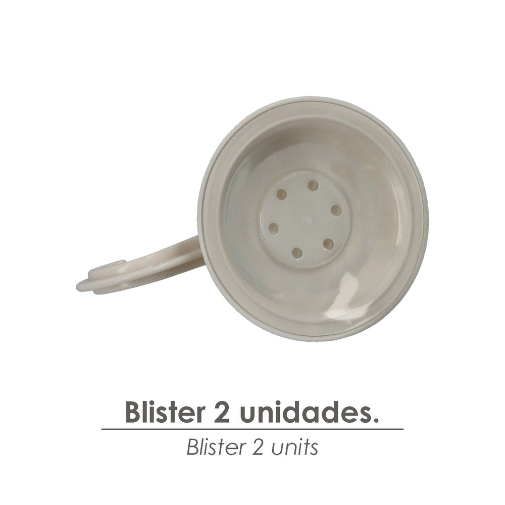 Colgador oryx ventosa accionable 54 mm (blíster 2 unidades) adhesivo