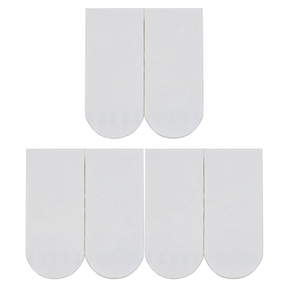 Residue-free double-sided adhesive strips (6-piece blister pack)