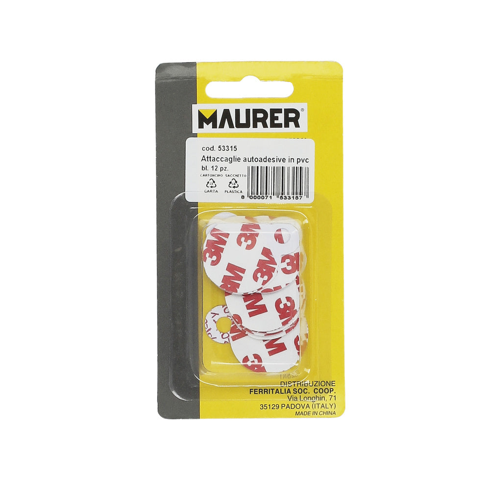 PVC picture hangers (blister 12 pcs)