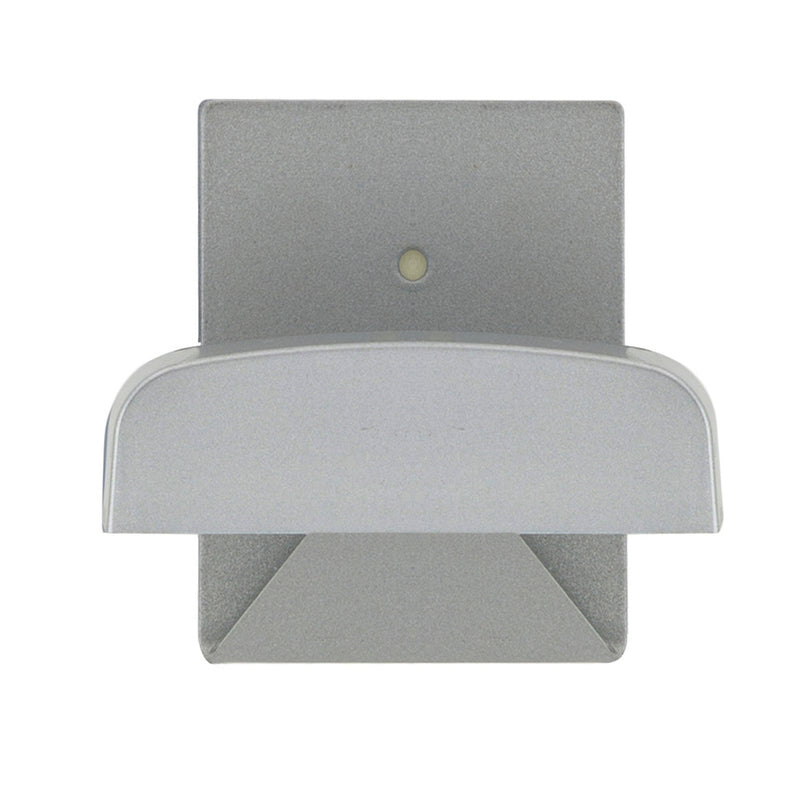 Colgador percha adhesivo acero inoxidable color gris
