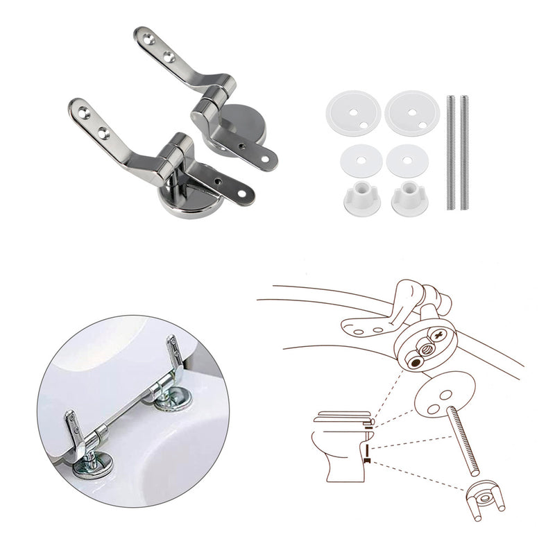Kit bisagra asiento wc