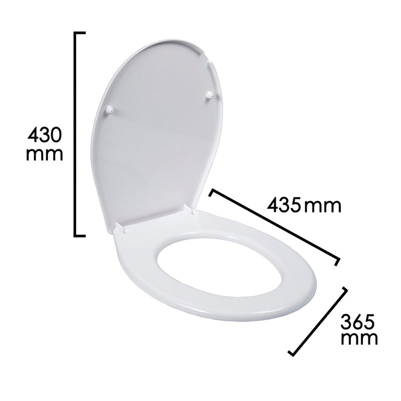 Tapa wc  blanco basic