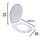 Tapa wc  blanco basic