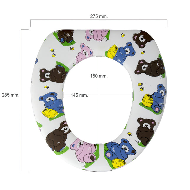 Reductor  asiento wc infantil suave