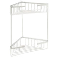 Maurer stainless steel corner basket, 2 tiers, 19x19x35 cm
