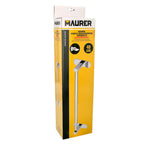 Toalheiro de barra 40 cm cor inox com efeito espelho, autoadesivo resistente, suporte de toalhas, toalheiro adesivo para parede/móvel
