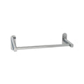 Toalheiro de barra 40 cm cor inox com efeito espelho, autoadesivo resistente, suporte de toalhas, toalheiro adesivo para parede/móvel