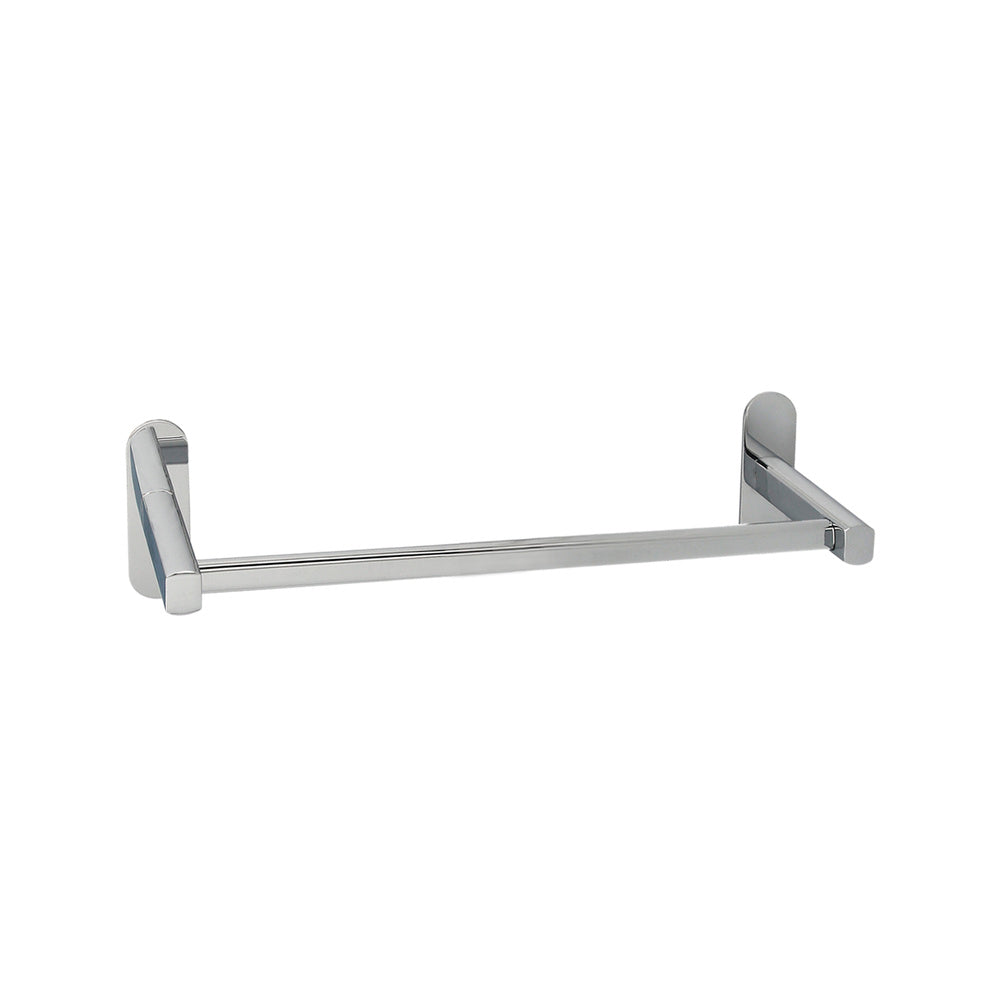 40 cm stainless steel mirror effect towel rail bar, strong self-adhesive, towel holder, adhesive towel rail for wall/furniture