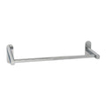 Toalheiro em barra 60 cm cor inox com efeito espelho, autoadesivo resistente, suporte de toalhas, toalheiro adesivo parede/móvel