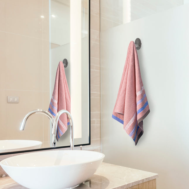 Gancho colgador baño individual toallas / albornoz color inox autoadhesivo resistente, sin tornillos