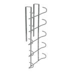 Colgador tazas, soporte cocina bajo mueble, acero cuelgatazas para 10 tazas