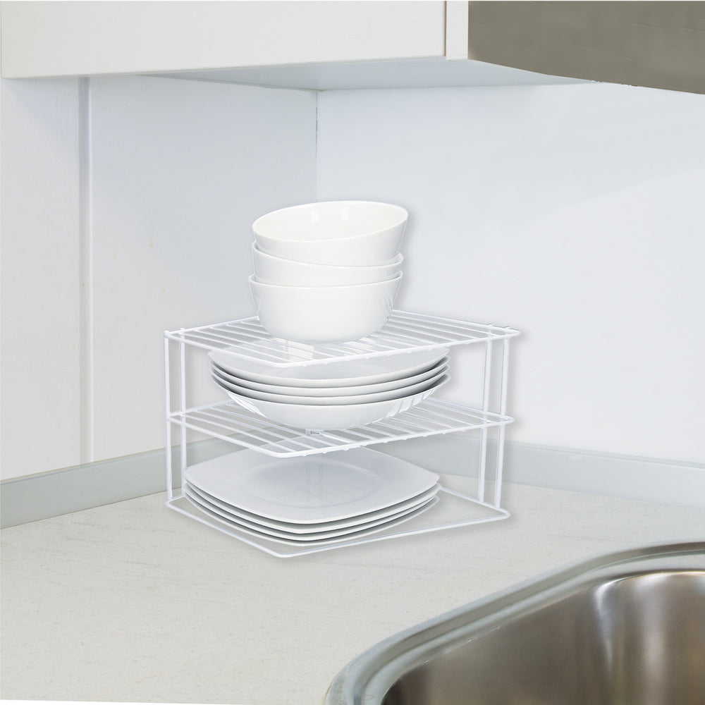 Corner kitchen shelf, 90 degrees, 3 tiers