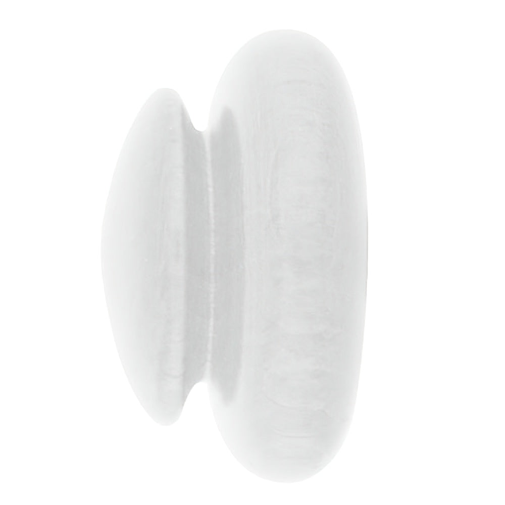 Special wood end cap 20x34 mm white