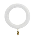 Anilla madera lisa con hembrilla 29x45 mm blanco