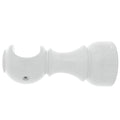 Soporte madera liso abierto 20x 88 mm blanco