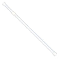 Self-adhesive extendable net curtain rods 8/20-32 white (2 pieces)