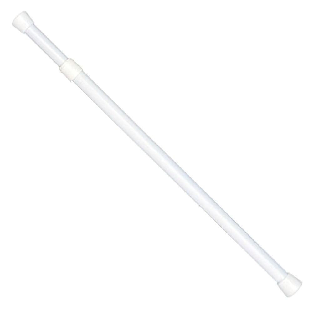 Extendable self-adhesive net rod 12/62- 95 white