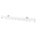 P950 Aluminum track without cord, 3.0 meters, white
