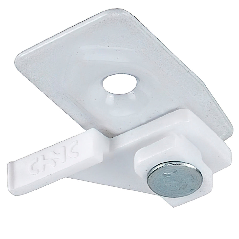 Ceiling support with stirrup for p950 white rail