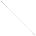 Plastic-coated aluminum rail handle 1.0m white