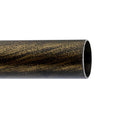 Barra hierro forja 20 mm x 2,50 metros negro dorado