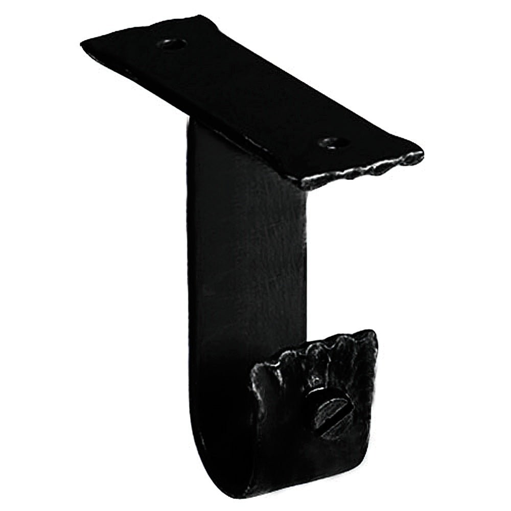 Suporte teto forja ø 20 mm preto (blister 2 peças)
