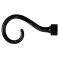 Terminal forja ibiza ø 20 mm negro     juego 2 piezas
