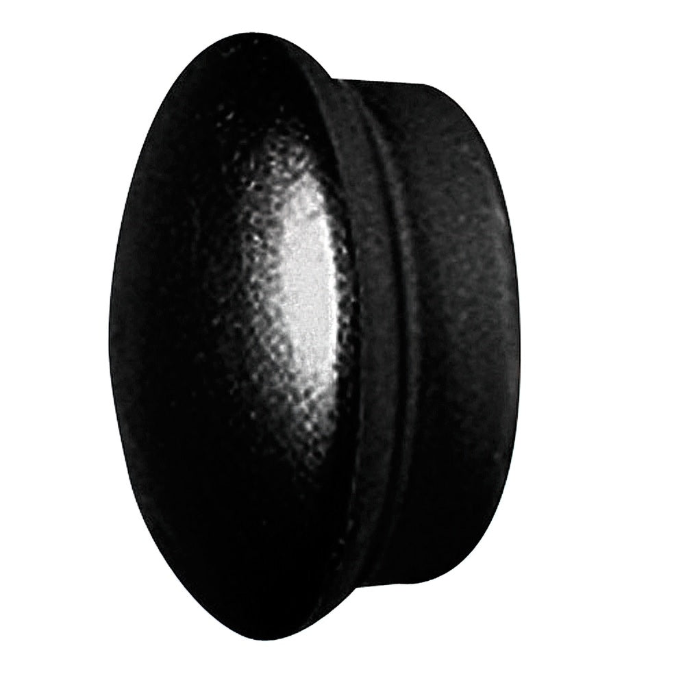 Terminal forjado tampão ø 20 mm preto    conjunto 2 peças