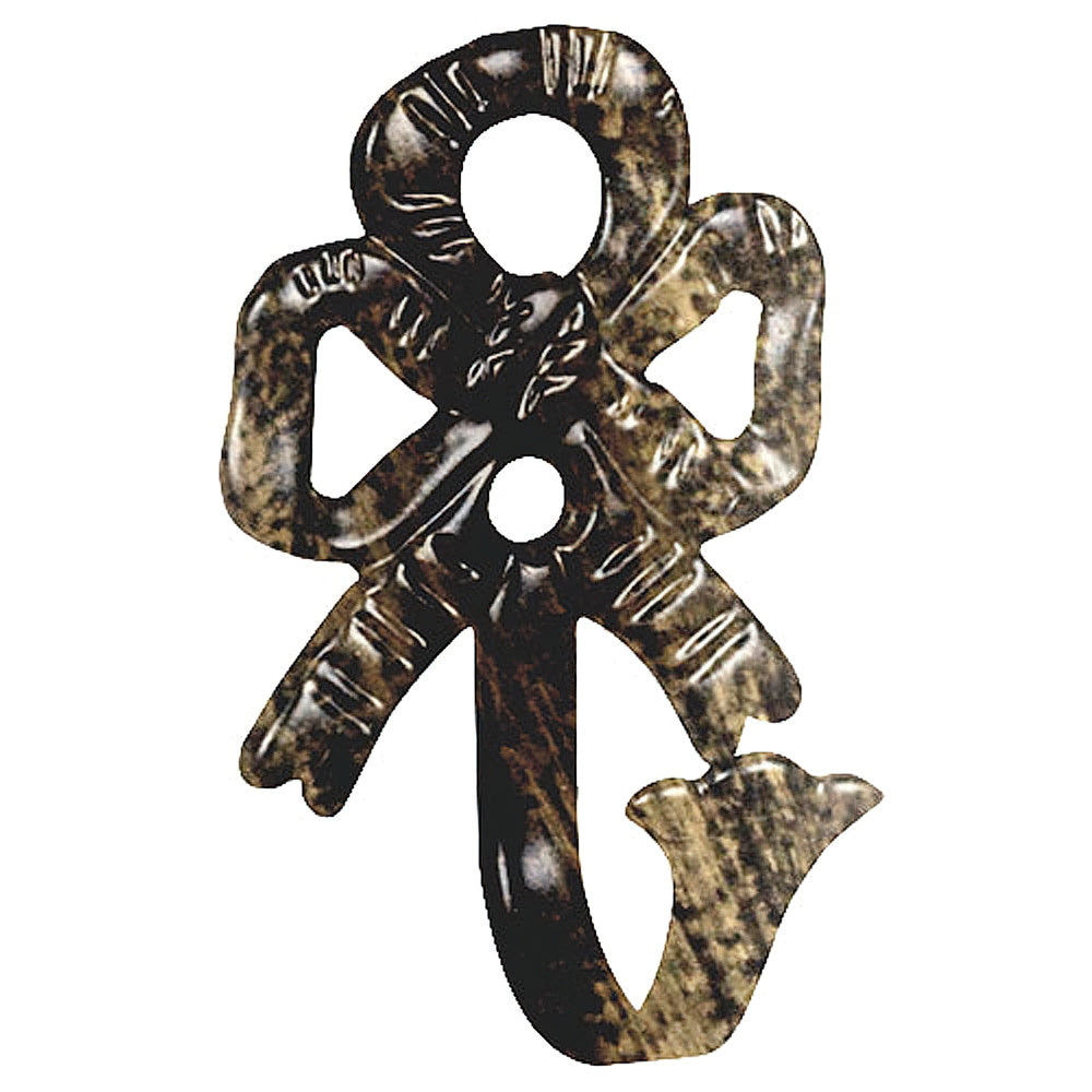 Black/gold bow tiebacks (set of 2)