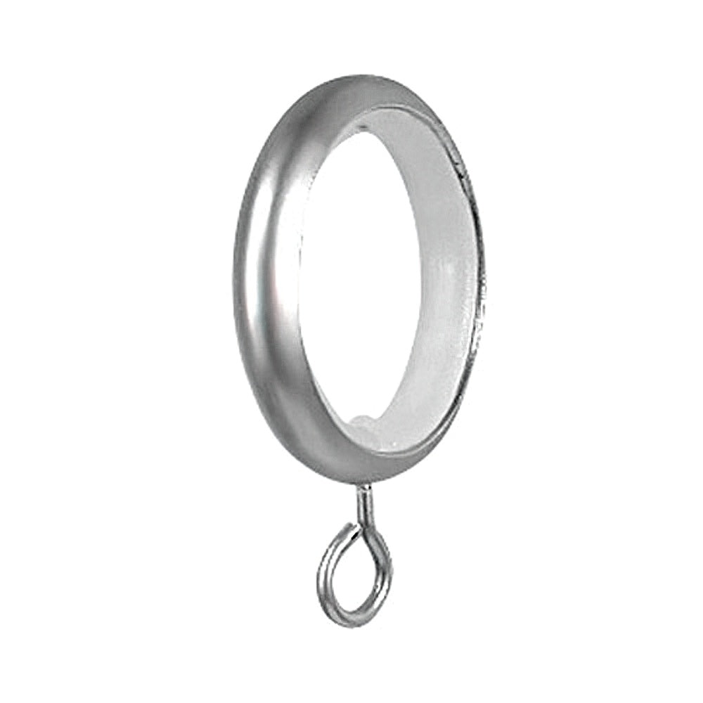 Anilla circonio 20 mm con silenciador níquel / mate (bolsa 10 unidades)