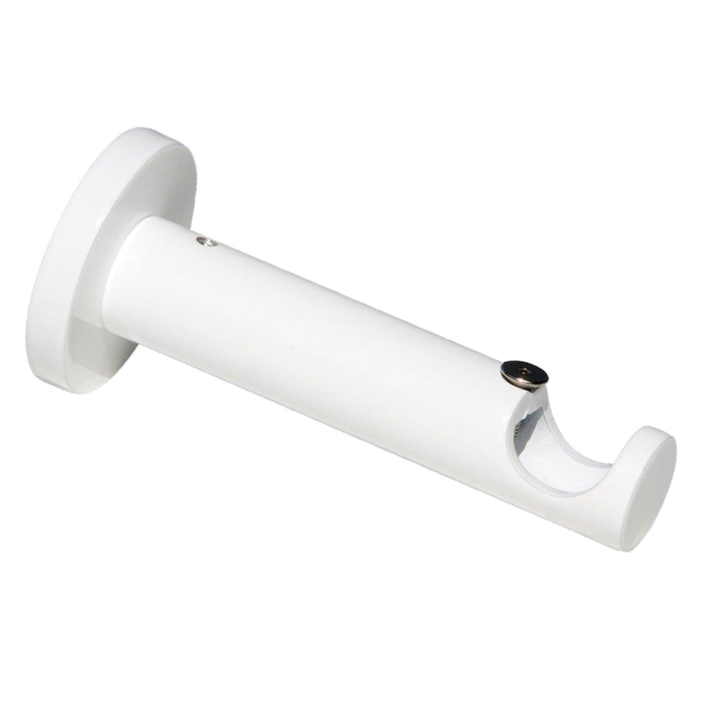Soporte zirconio central para barras ø 20 mm acabado blanco