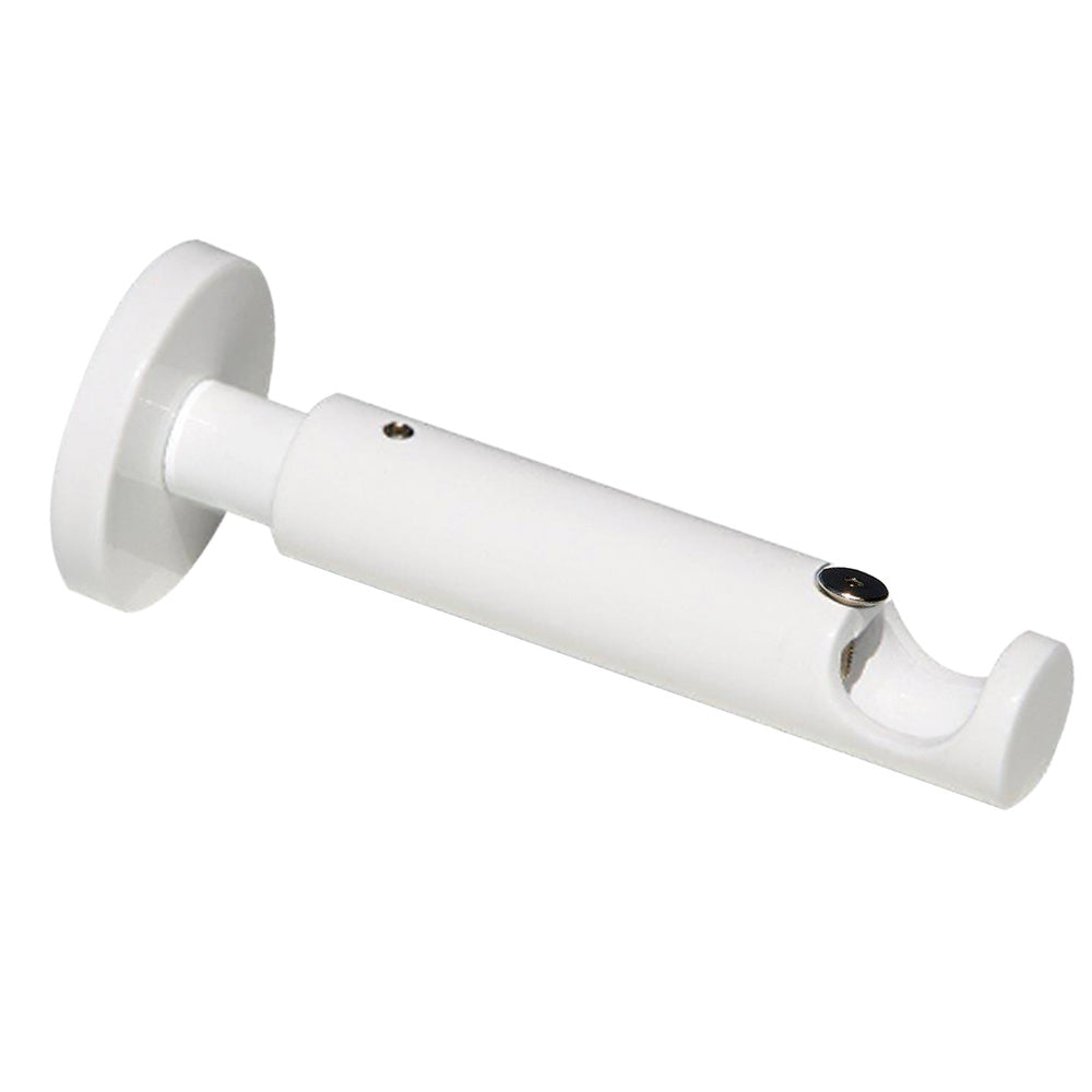 Suporte de zircónio extensível para varões ø 20 mm, acabamento branco