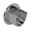 Suporte de zircónio lateral 20 mm níquel mate (2 peças)