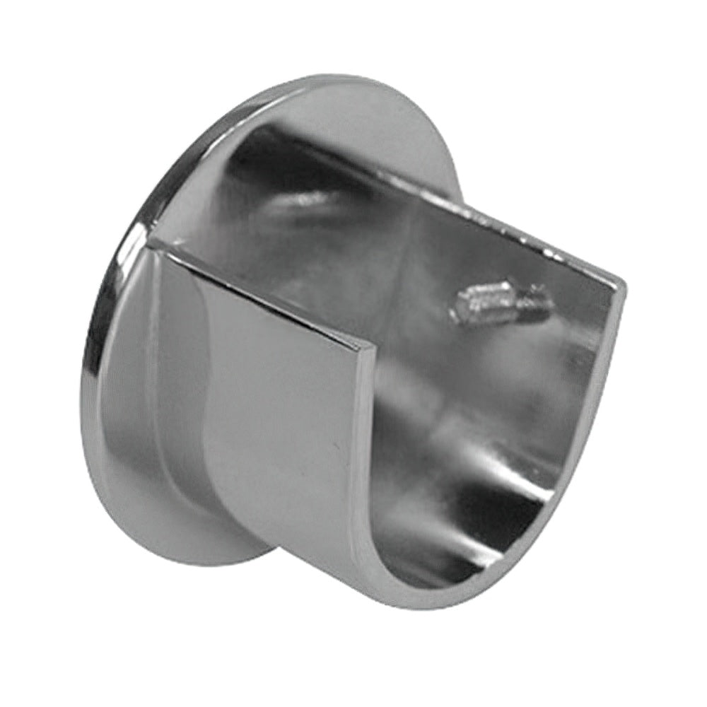 Suporte de zircónio lateral 20 mm níquel mate (2 peças)