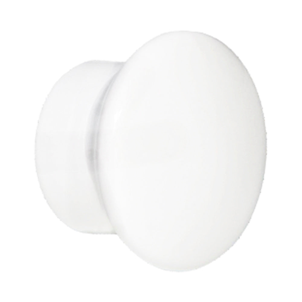 Terminal zirconio para barras ø 20 mm tapon blanco (pack 2 unidades)
