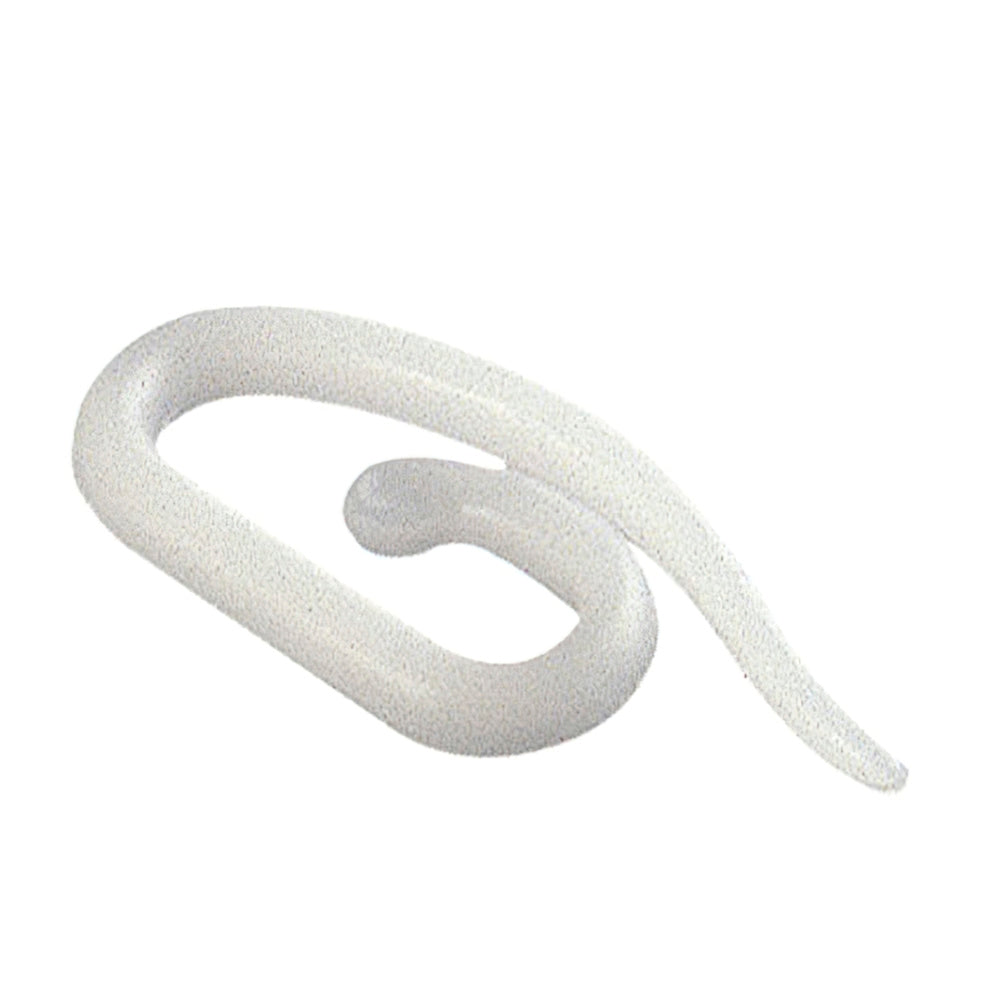 Gancho cortina fruncidor plástico 27 mm blíster  25 unidades