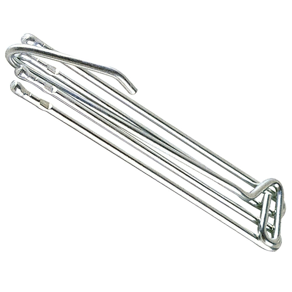 Gancho Cortina Plisar Techo Largo (Bolsa 100 Unidades)